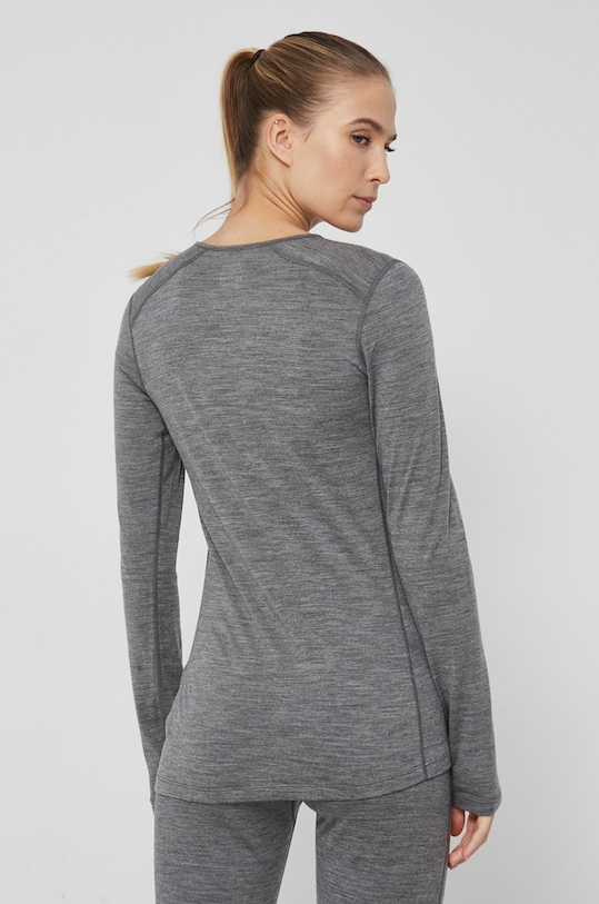 Odzież Icebreaker longsleeve funkcyjny wełniany IB1043750131 szary