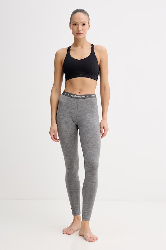 Icebreaker Lenjerie de corp functionala din lână IB1043830131 gri SS26