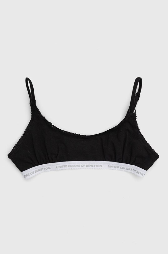 United Colors of Benetton Biustonosz dziecięcy (2-pack) 3MC10R1IN biały AW21