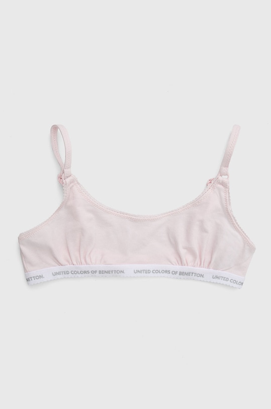 Дівчинка Дитячий бюстгальтер United Colors of Benetton (2-pack) 3MC10R1IN рожевий
