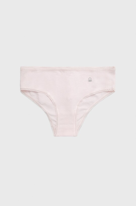 United Colors of Benetton Figi dziecięce (2-pack) 3MC10S1BF różowy AW21
