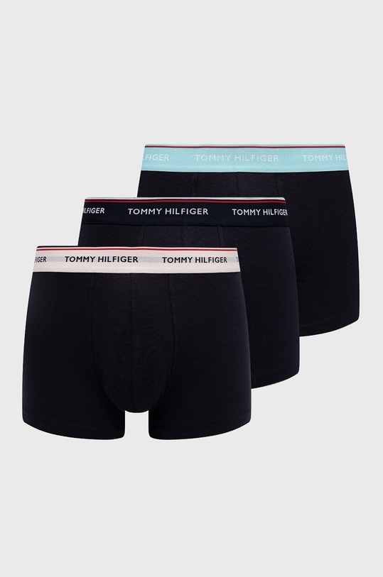 Tommy Hilfiger - Boxerky (3-pack) pletenina námořnická modř UM0UM01642.4890
