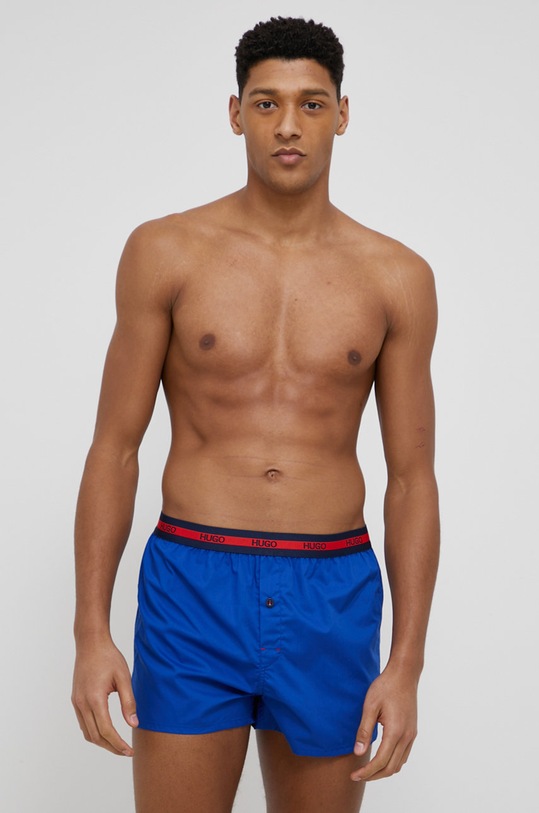 Boxerky Hugo 50438748 modrá AW21