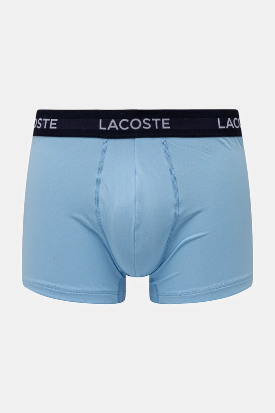 Oblečení Boxerky Lacoste 3-pack 5H9623 modrá