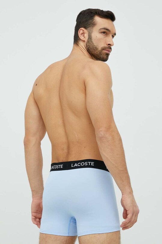 Lacoste boxeri 3-pack negru 5H9623