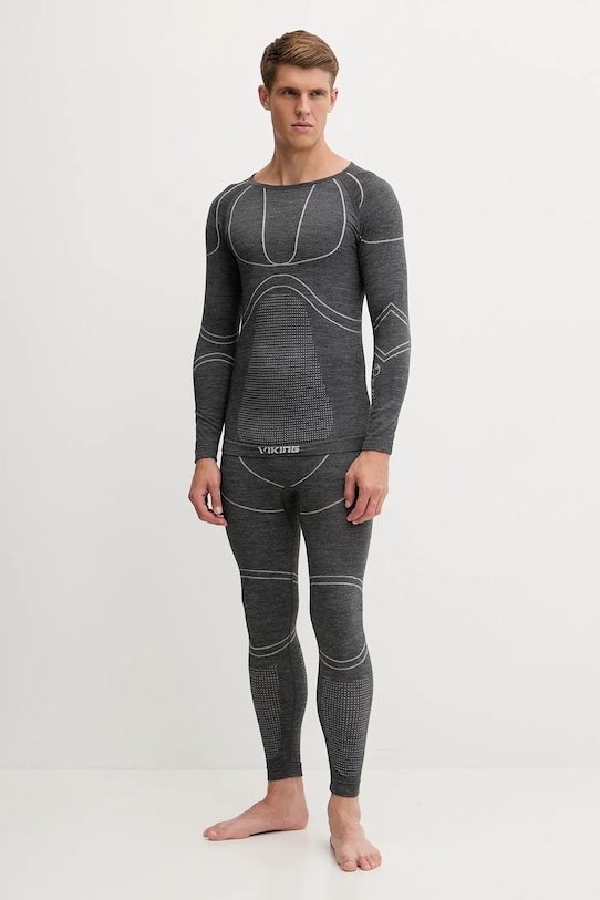 Viking bielizna funkcyjna wełniana szary 500.22.7575