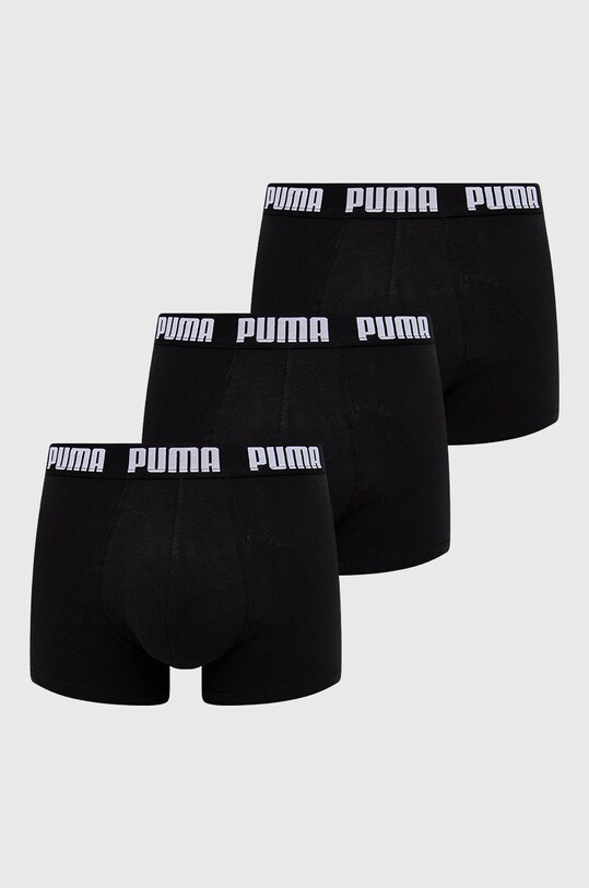 Puma Bokserki (3-pack) 935294 dzianina czarny 935294
