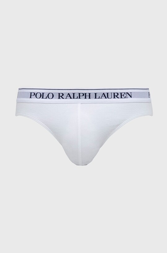 Слипове Polo Ralph Lauren трикотаж бял 714835884001