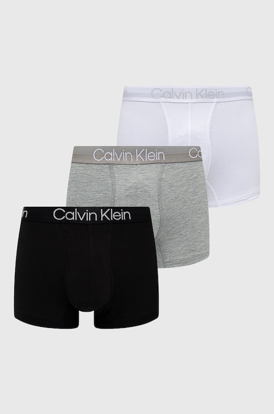 Boxerky Calvin Klein Underwear pletenina biela 000NB2970A.4890