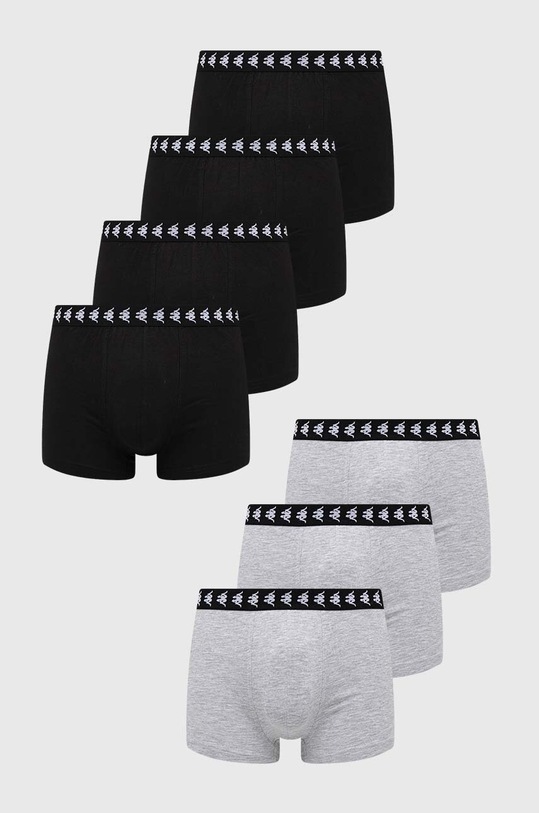 Kappa bokserki 7-pack dzianina szary 708276