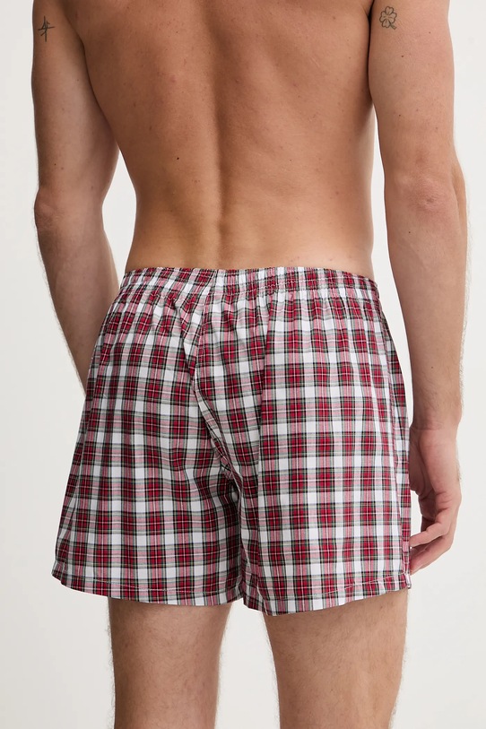 Одежда MC2 Saint Barth хлопковые боксёры ADA0002 красный