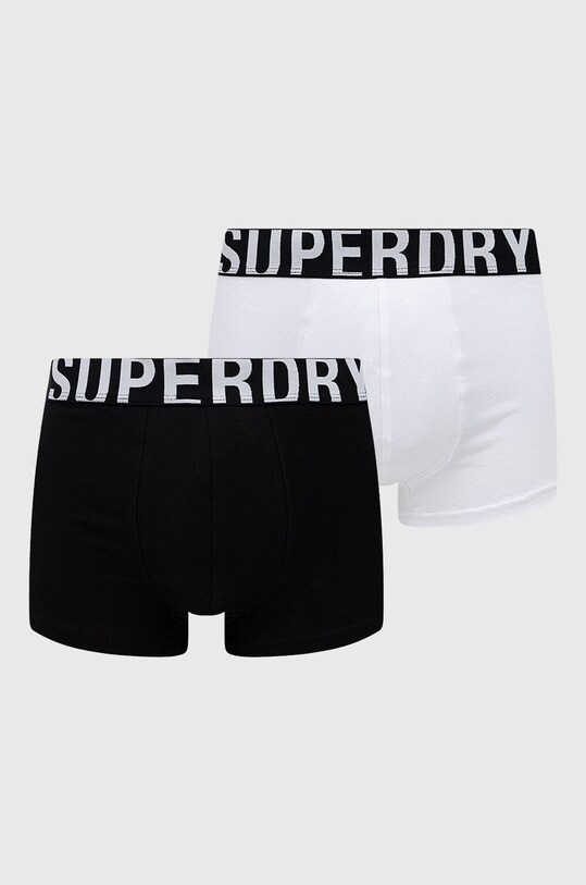 Superdry Bokserki (2-pack) dzianina biały M3110345A.33B