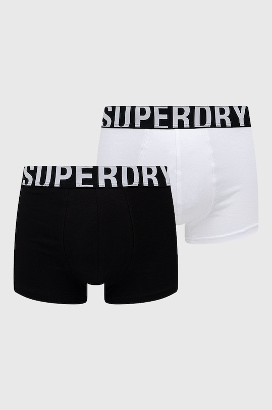 Superdry Bokserki (2-pack) dzianina biały M3110345A.33B