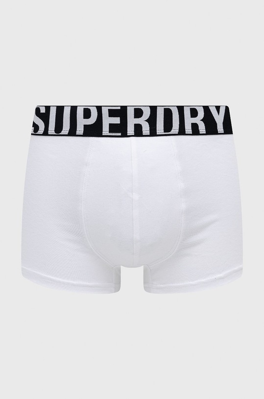 Îmbrăcăminte Superdry Boxeri (2-pack) M3110345A.33B alb