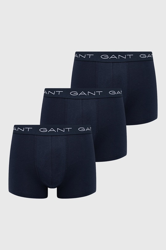 Gant Bokserki (3-pack) 900003004 dzianina granatowy 900003004