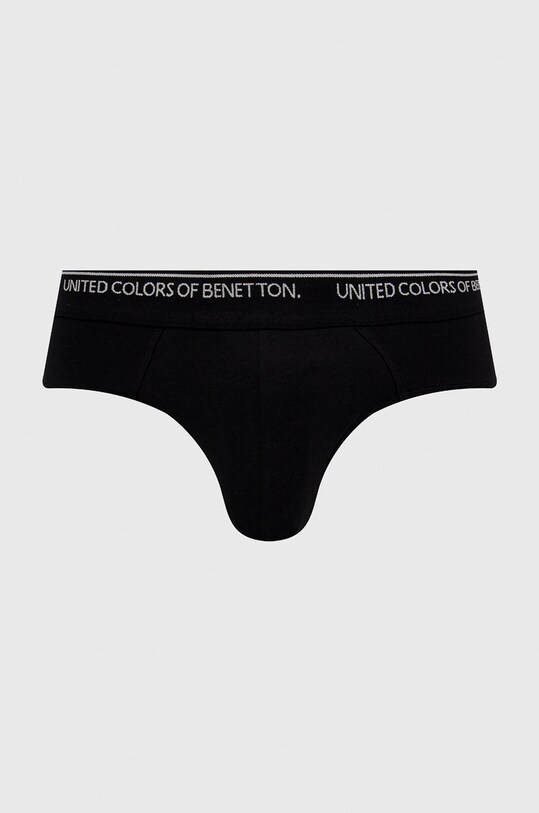 Слипы United Colors of Benetton трикотаж чёрный 3OP82S18N.100