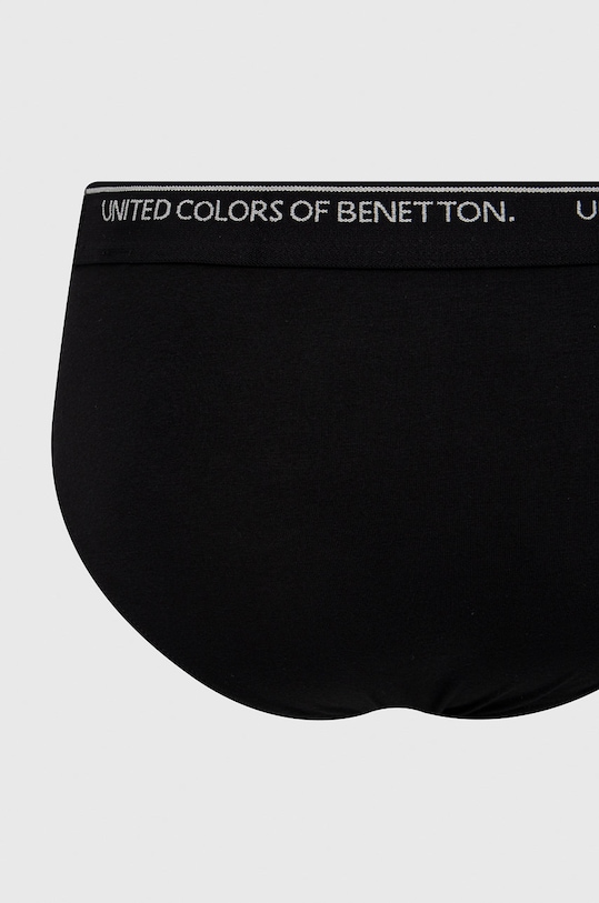 United Colors of Benetton Slipy 3OP82S18N.100 czarny AA00