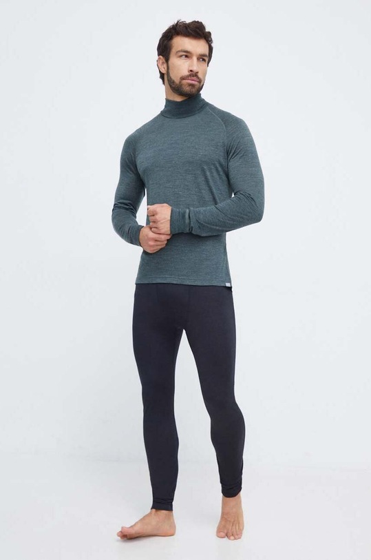 Houdini longsleeve funkcyjny Activist 230054 zielony AW23