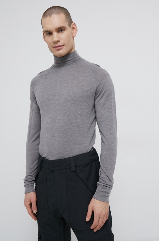 Houdini longsleeve funkcyjny wełniany góra szary 230054
