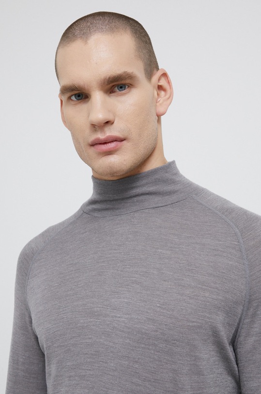 Houdini longsleeve funkcyjny wełniany szary 230054