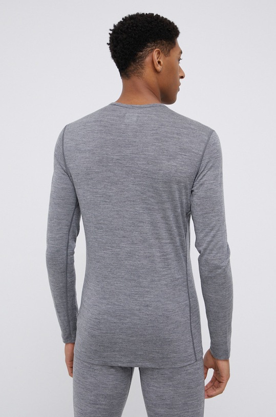 Odzież Icebreaker longsleeve funkcyjny wełniany IB1043650131 szary
