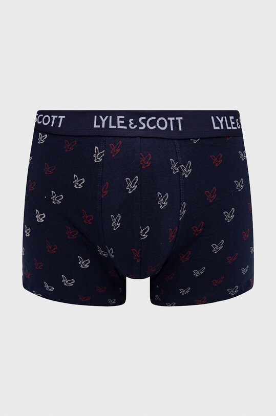 Lyle & Scott Bokserki (3-pack) granatowy ELLIOT.308
