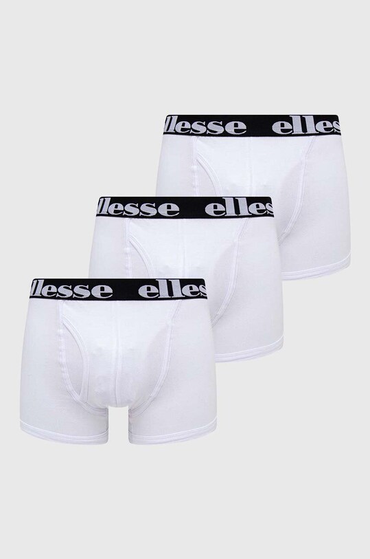 Boxerky Ellesse Hali 3Pk Boxers 3-pack pletenina bílá SHAY0614