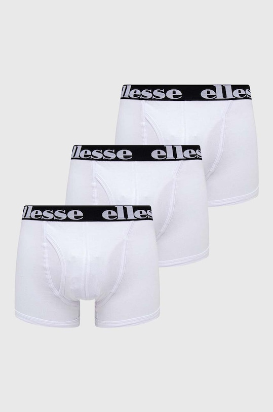 Boxerky Ellesse Hali 3Pk Boxers 3-pack pletenina bílá SHAY0614