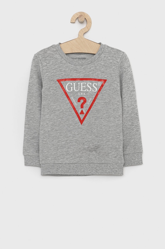 Guess Bluza dziecięca pozostałe szary N73Q10.KAUG0