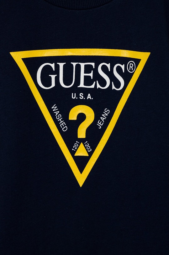Guess Bluza dziecięca N73Q10.KAUG0 granatowy AW21