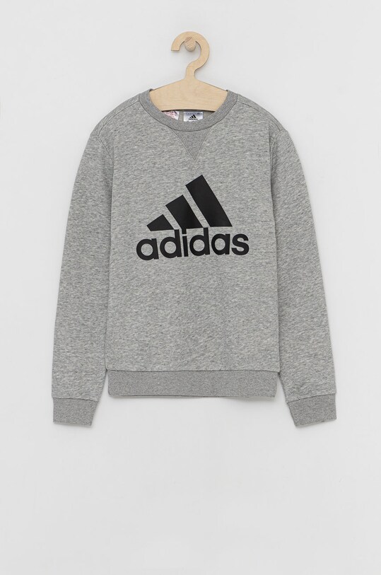 Παιδική μπλούζα adidas στάμπα γκρί GS4273