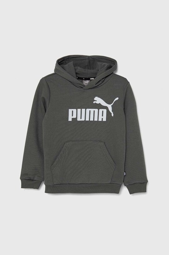 Puma bluza dziecięca z kapturem szary 586965
