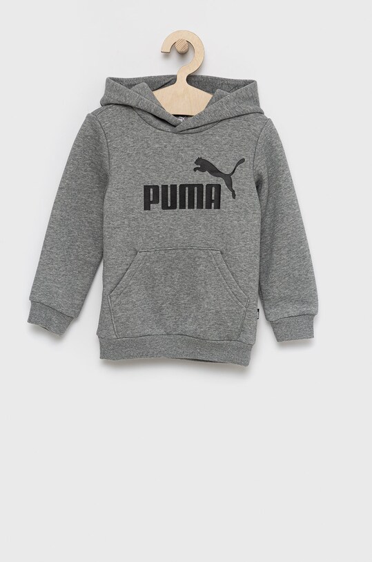 Puma Bluza dziecięca 586965 z kapturem szary 586965