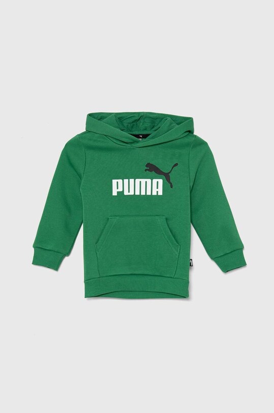 Детская кофта Puma с капюшоном зелёный 586987