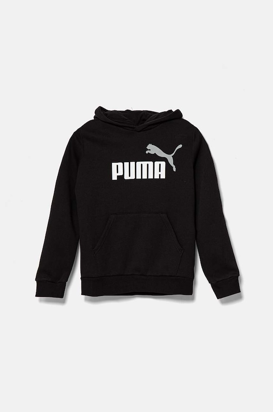 Detská mikina Puma s kapucňou sivá 586987
