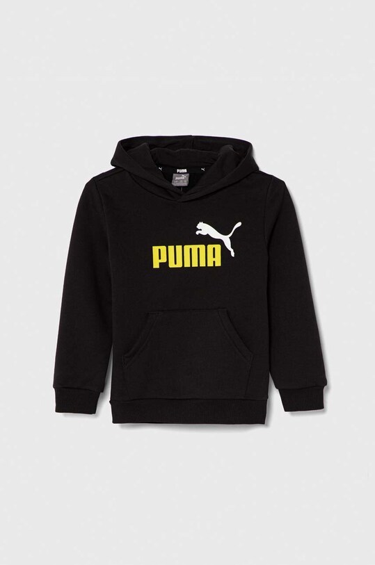 Puma bluza dziecięca z kapturem czarny 586987