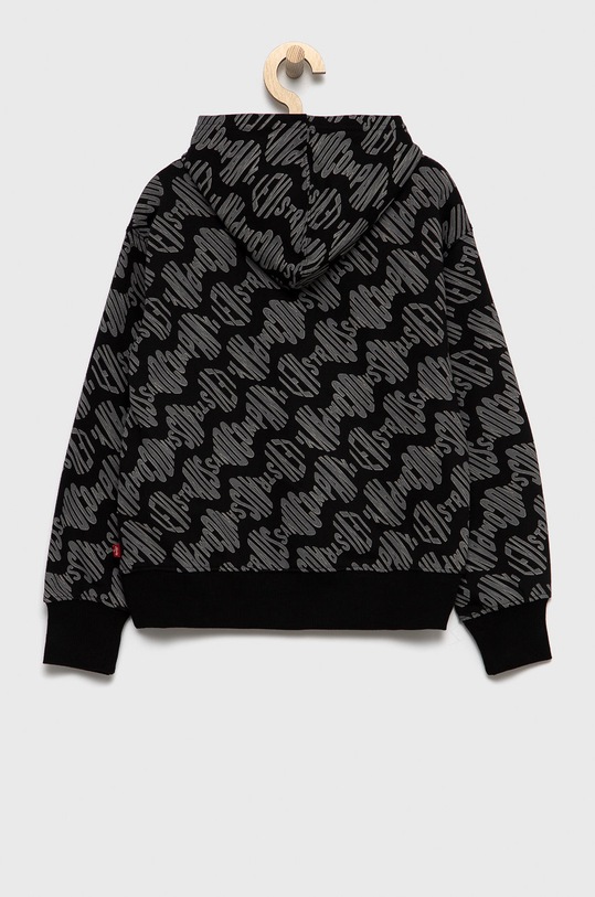 Levi's Bluza bawełniana dziecięca 8ED476.NEW.B czarny AW21