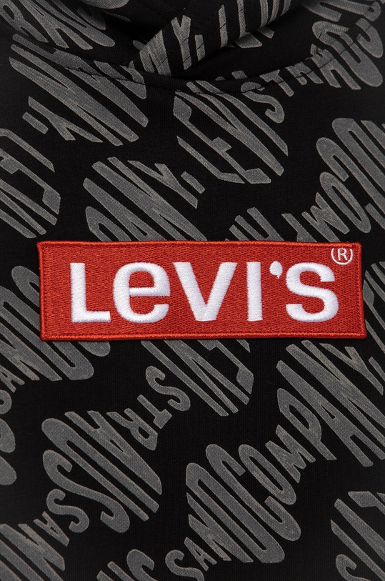 Chłopiec Levi's Bluza bawełniana dziecięca 8ED476.NEW.B czarny