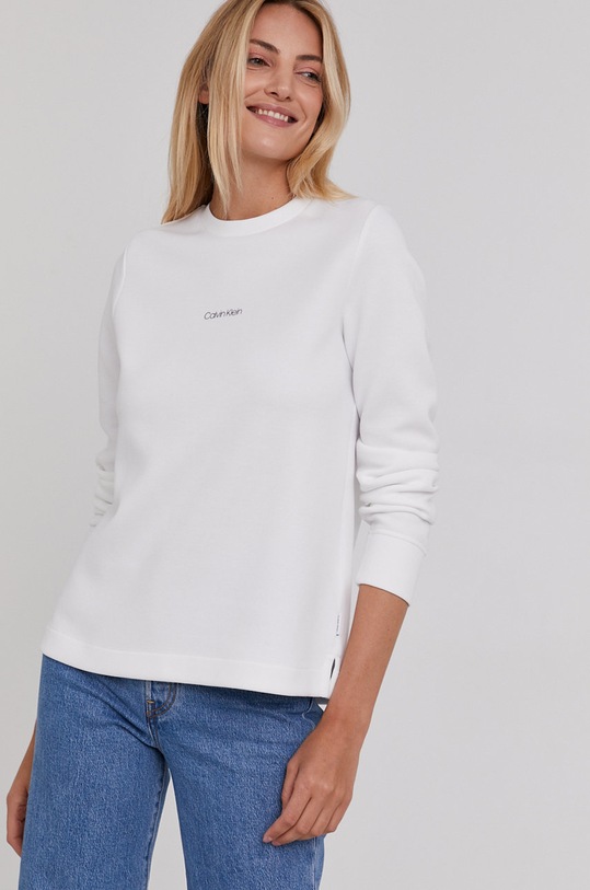 Calvin Klein Bluza pozostałe biały K20K203001.4890