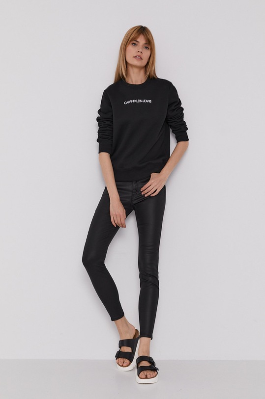 Mikina Calvin Klein Jeans J20J216537.4890 čierna AW21