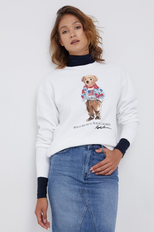 Polo Ralph Lauren Bluza 211843273001 pozostałe biały 211843273001