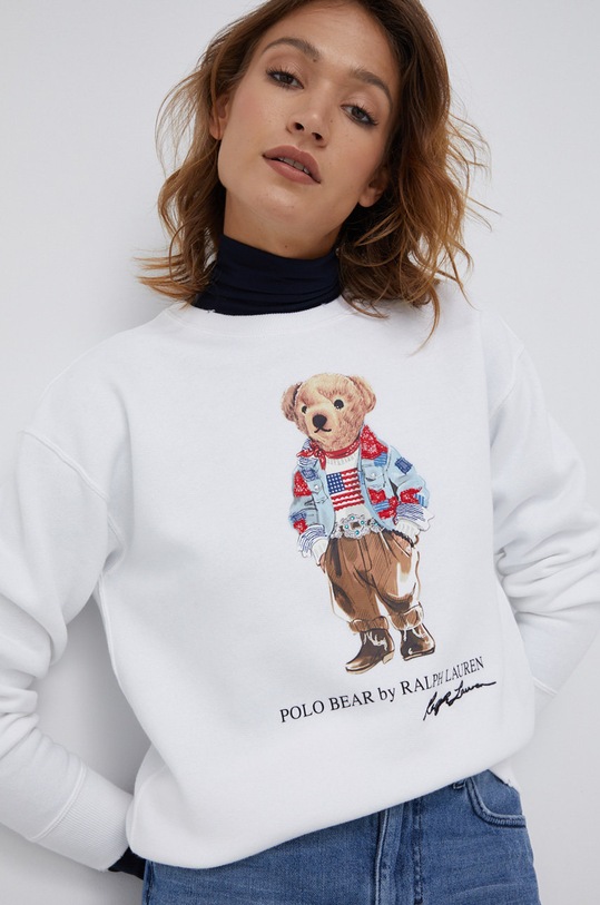 Polo Ralph Lauren Bluza 211843273001 biały 211843273001
