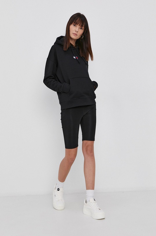 Tommy Jeans bluza bawełniana DW0DW10403.4890 czarny AW22