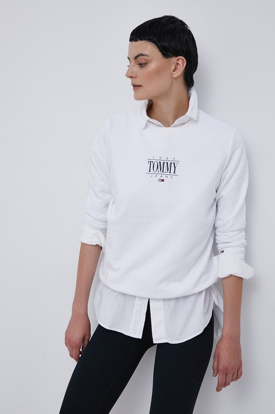 Tommy Jeans Bluza DW0DW11046.4890 pozostałe biały DW0DW11046.4890