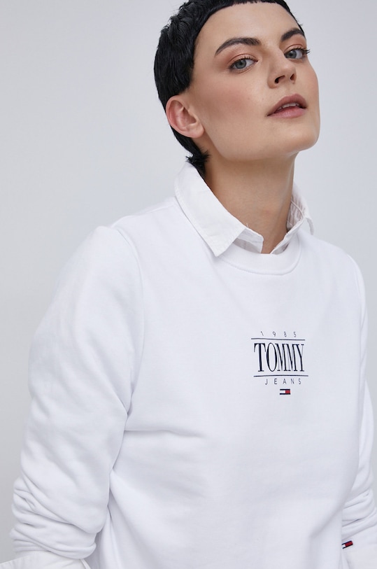 Tommy Jeans Bluza DW0DW11046.4890 biały DW0DW11046.4890