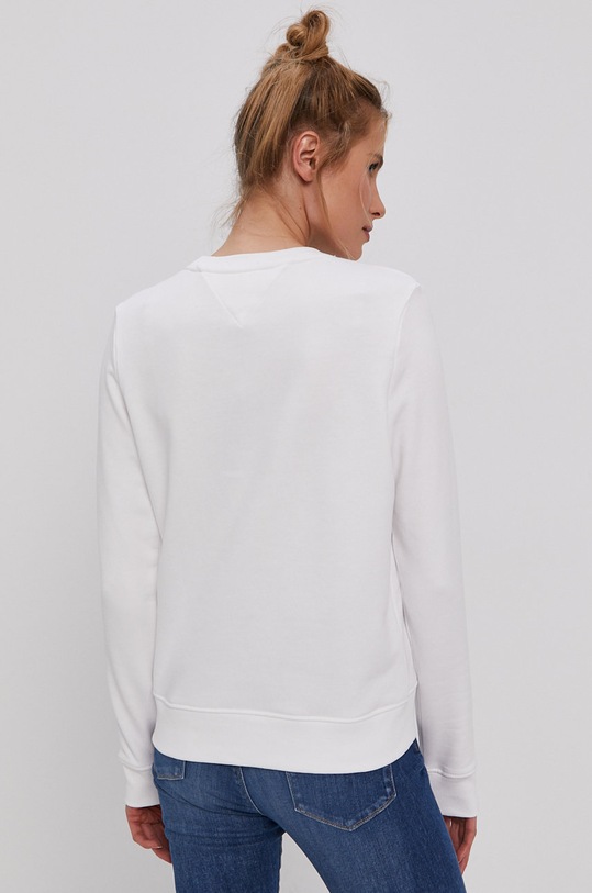 Oblečenie Mikina Tommy Jeans DW0DW09663.4890 biela