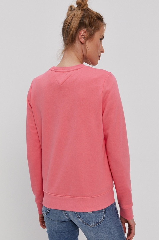 Odzież Tommy Jeans bluza DW0DW09663.4890 różowy