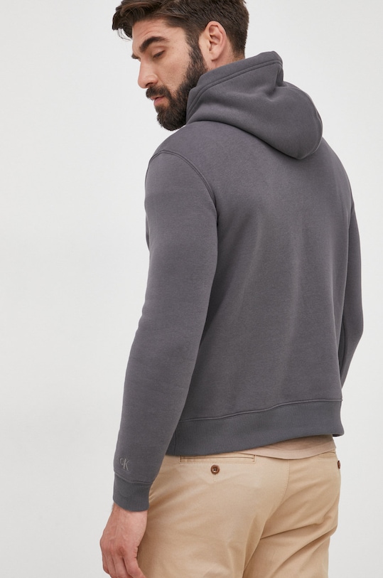 Oblečenie Mikina Calvin Klein Jeans J20J216991.4890 sivá