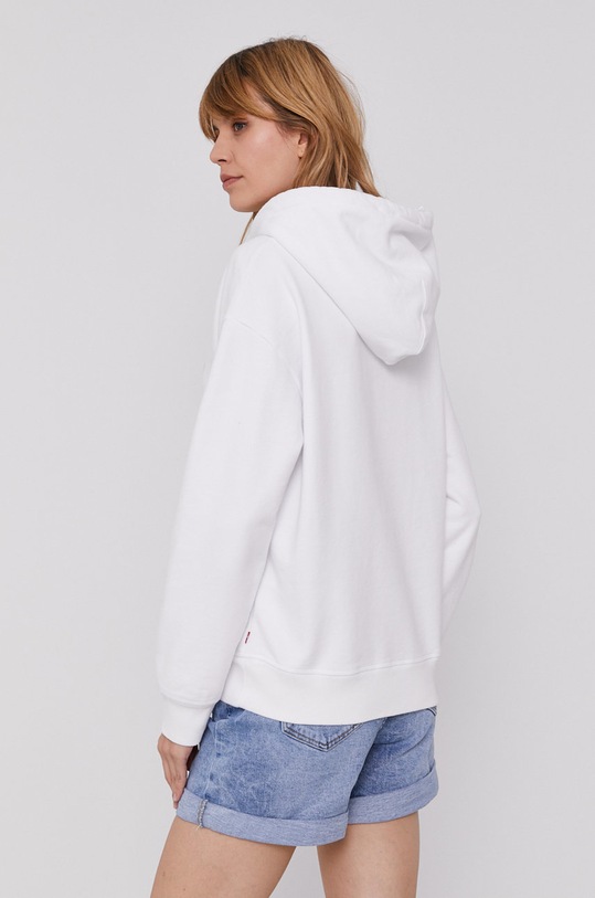 Oblečení Bavlněná mikina Levi's 18487.0024 bílá