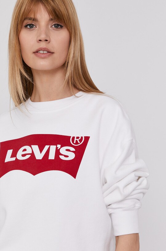 Levi's sweatshirt white 18686.0011